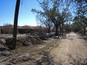 Vicinity of Carlson Drive and Jay Street, January, 2006.