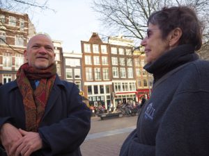 Brother JB and Inky Mum, Amsterdam.