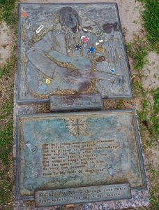 Gram's alternate burial site, Garden of Memories Cemetery, Metairie, Louisiana.