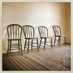 Chairs in a Choir Loft, Bayou Goula, LA, 2017