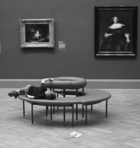 A rest amongst the Rembrandts at the Met